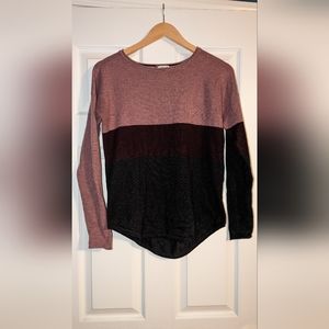 Smartwool color block sweater size small